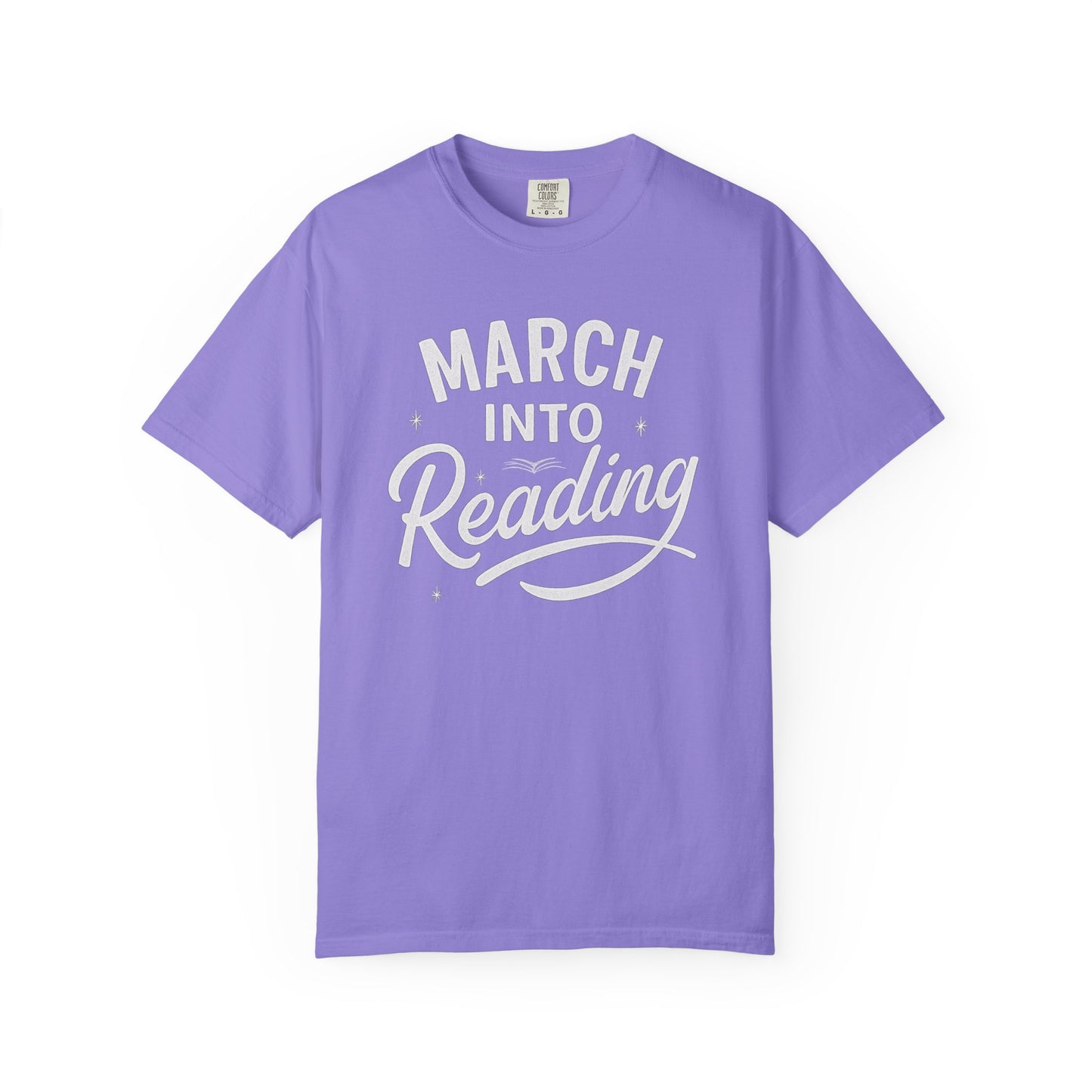 White March Reading Tee