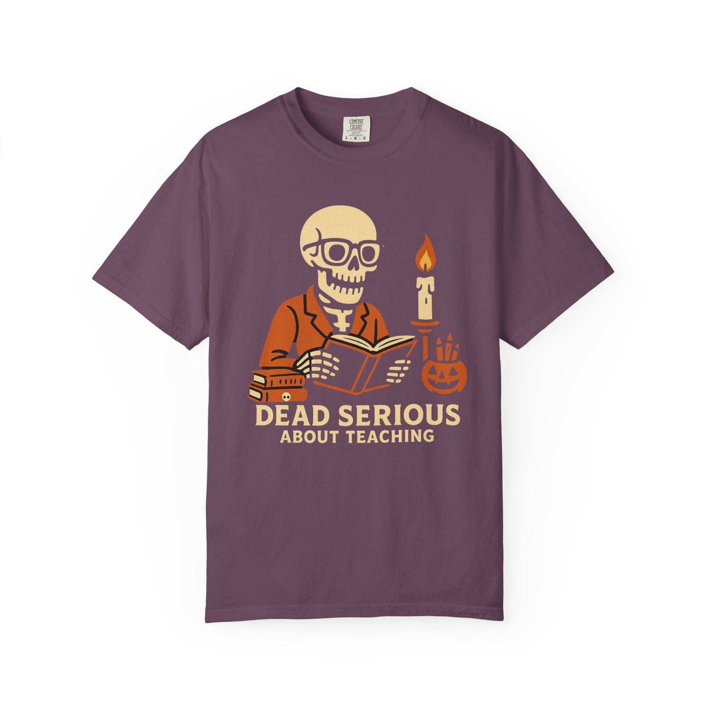 Skeleton Serious Halloween Tee