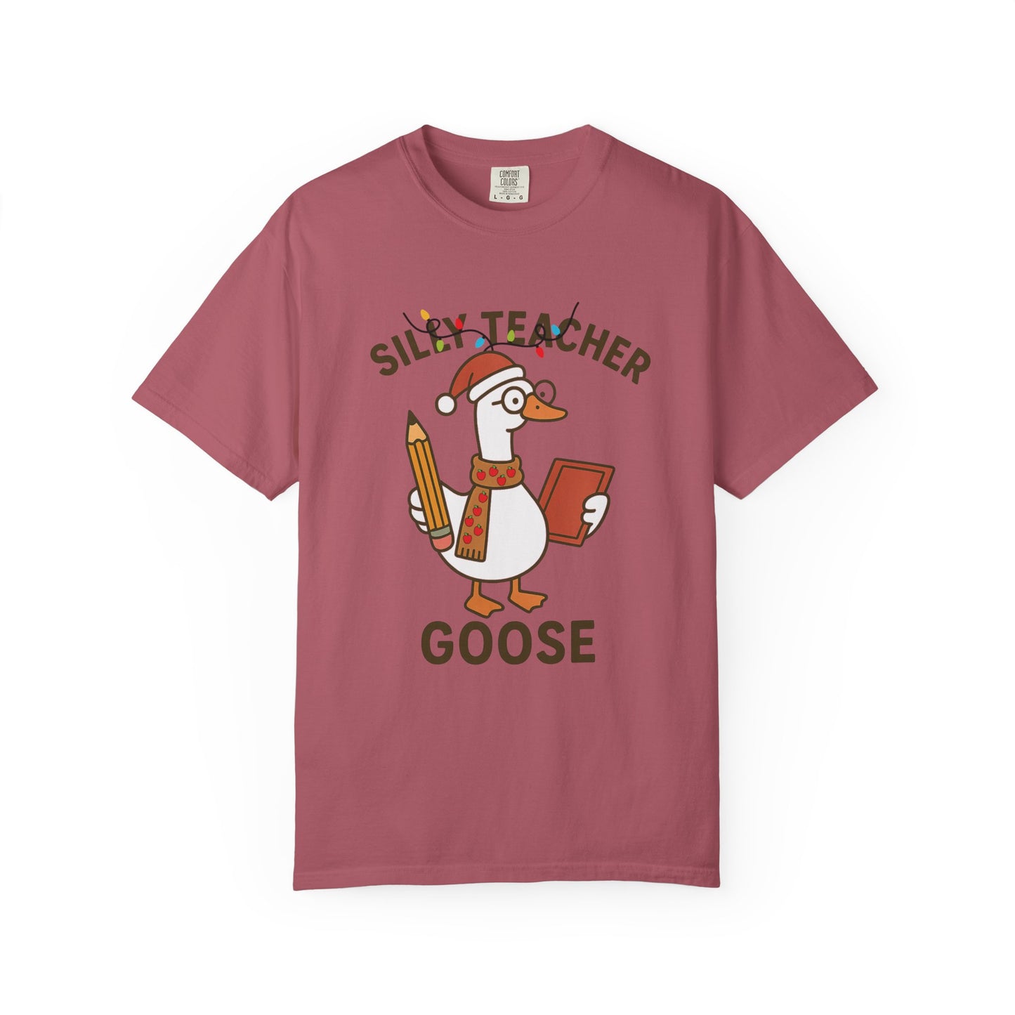 Goose Christmas Teacher Tee