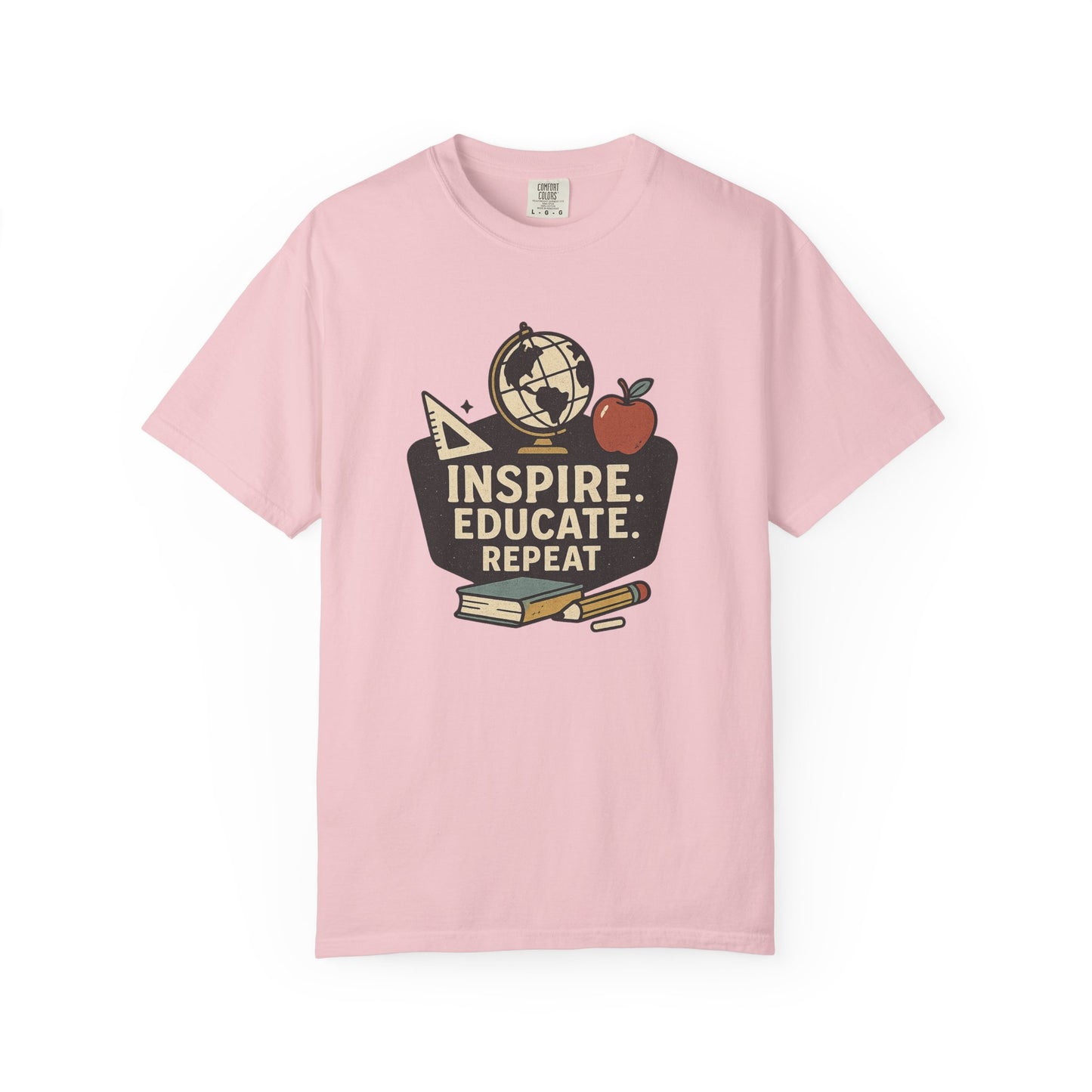 Inspire Educate Repeat Tee