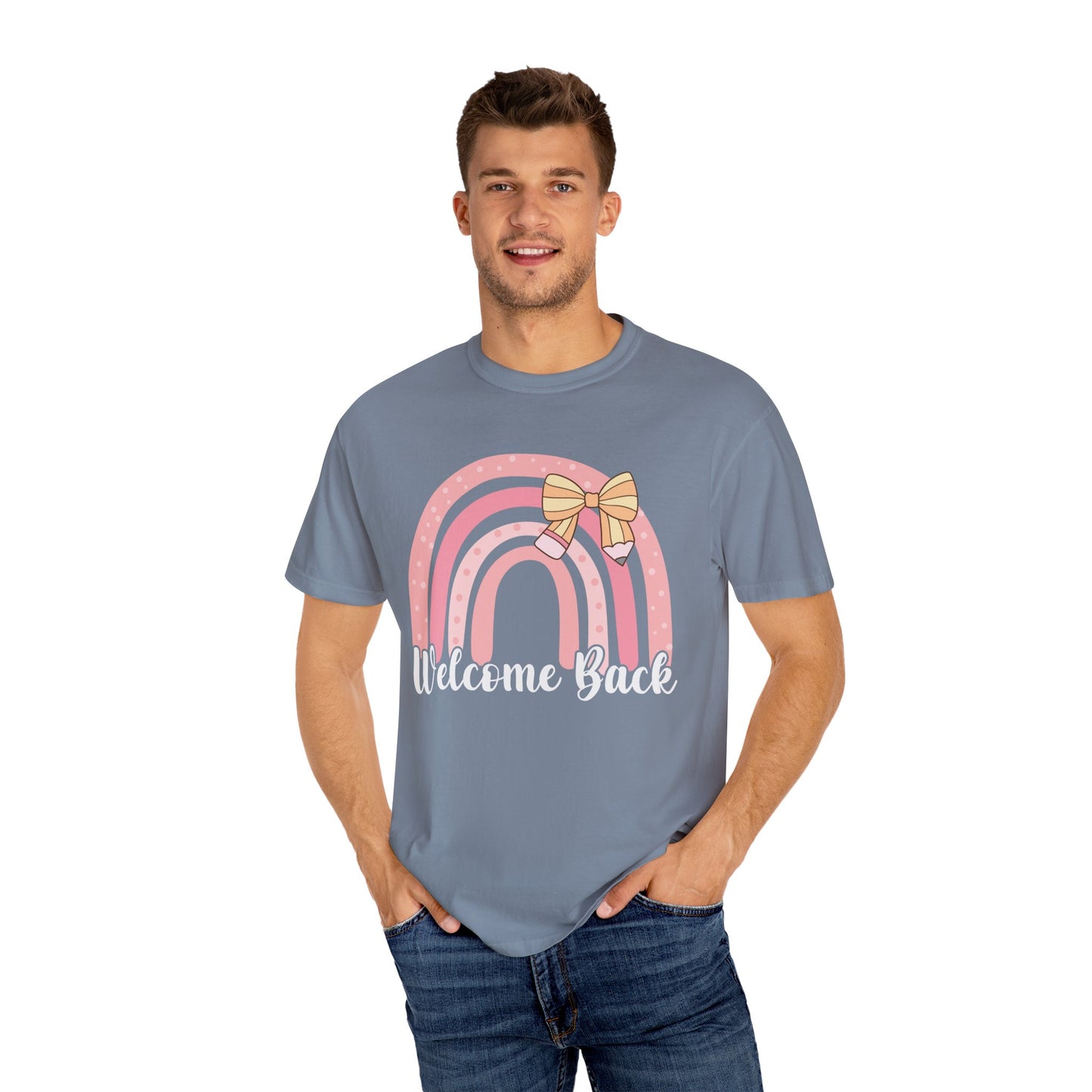 Rainbow Welcome Back Tee