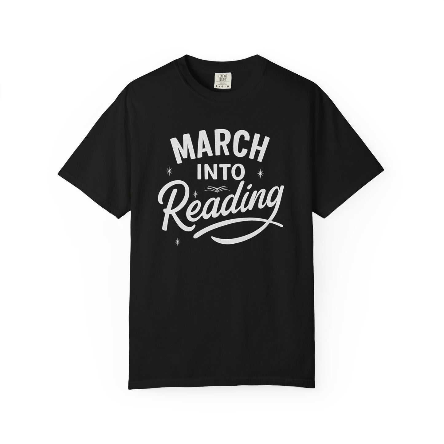 White March Reading Tee