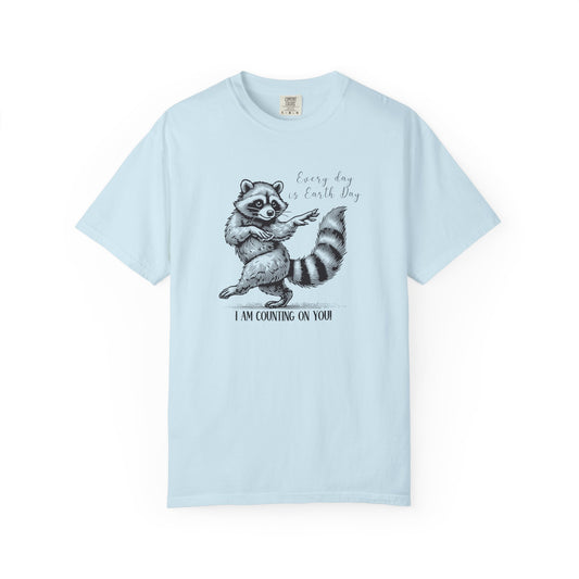 Earth Day Raccoon Tee