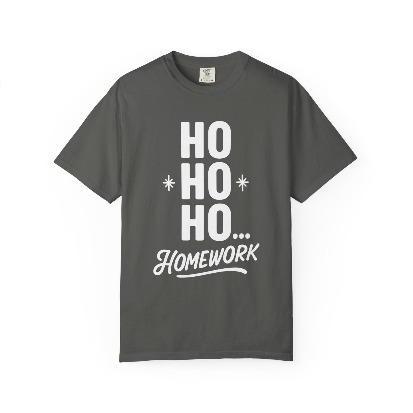 Ho Ho Ho Homework Tee