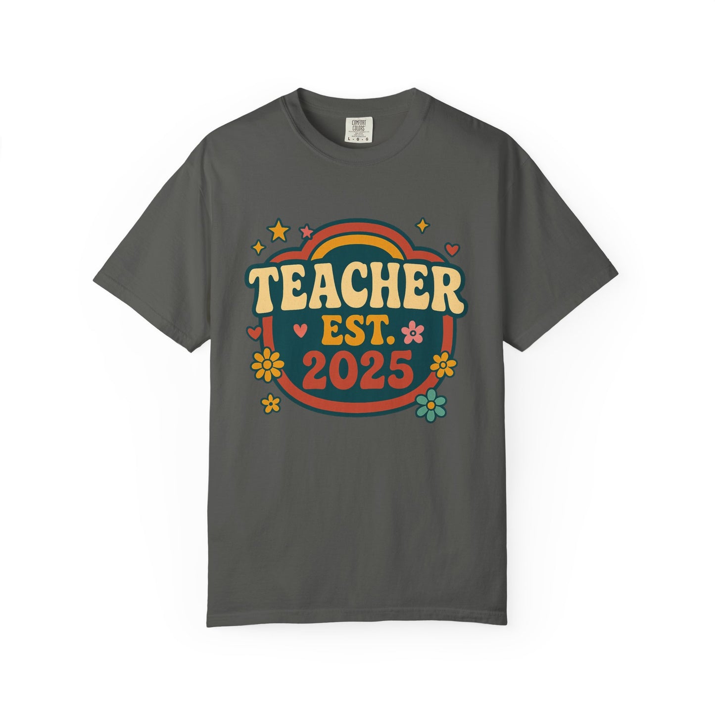 Teacher Retro EST. 2025 Tee