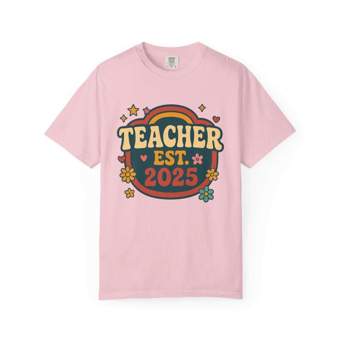 Teacher Retro EST. 2025 Tee