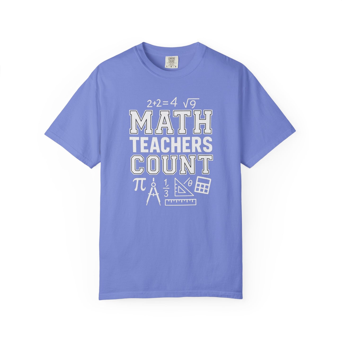 Math Teacher Count Tee