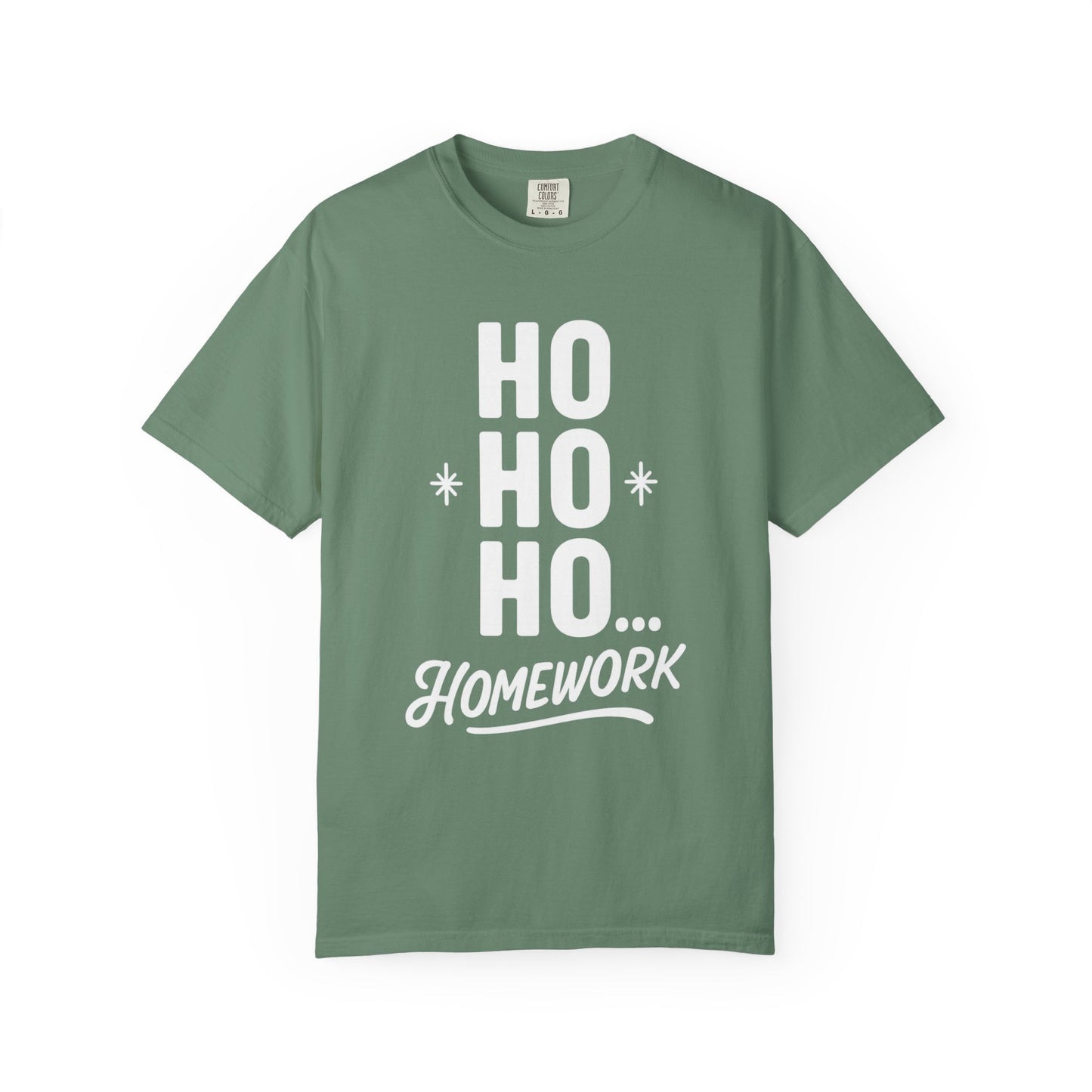 Ho Ho Ho Homework Tee