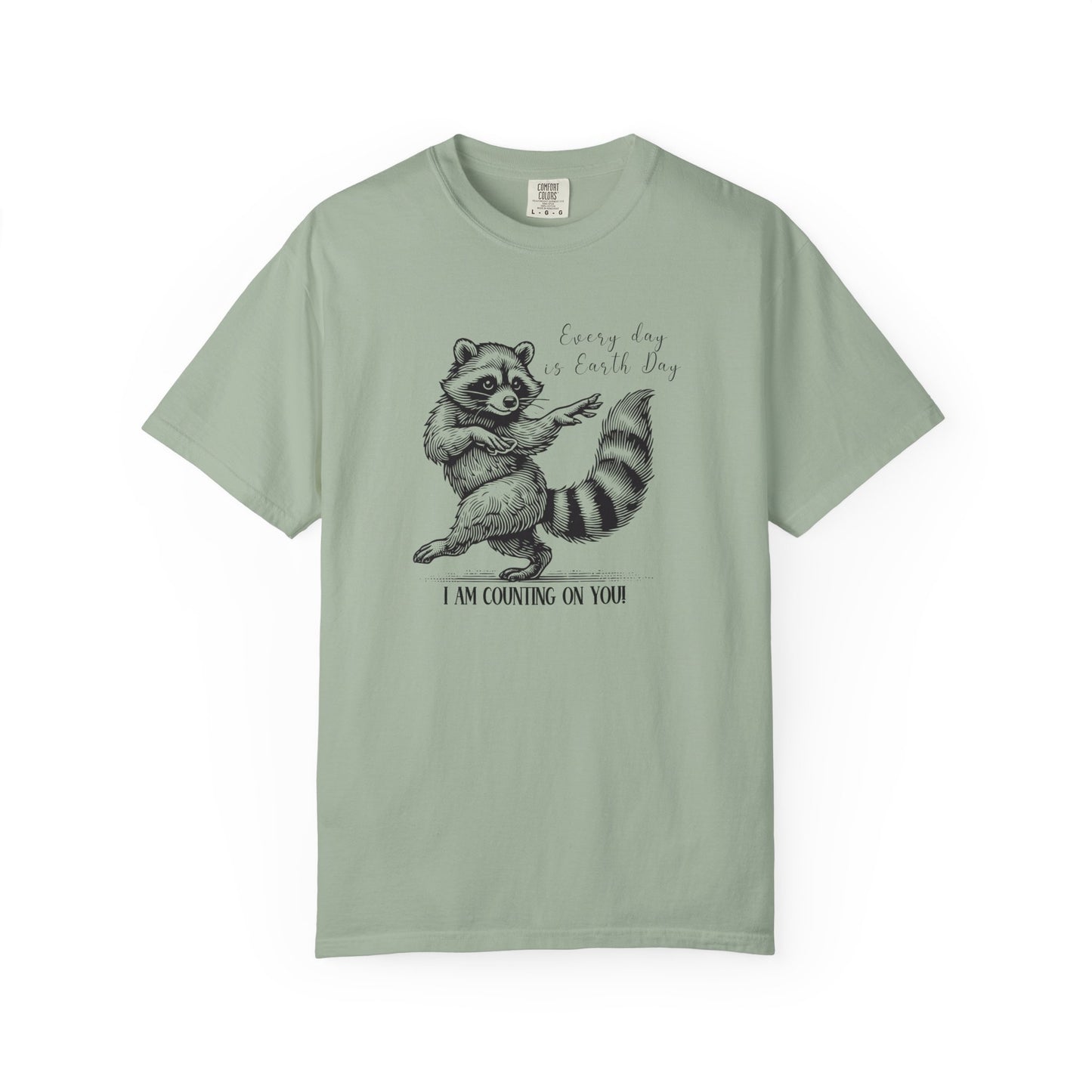Earth Day Raccoon Tee