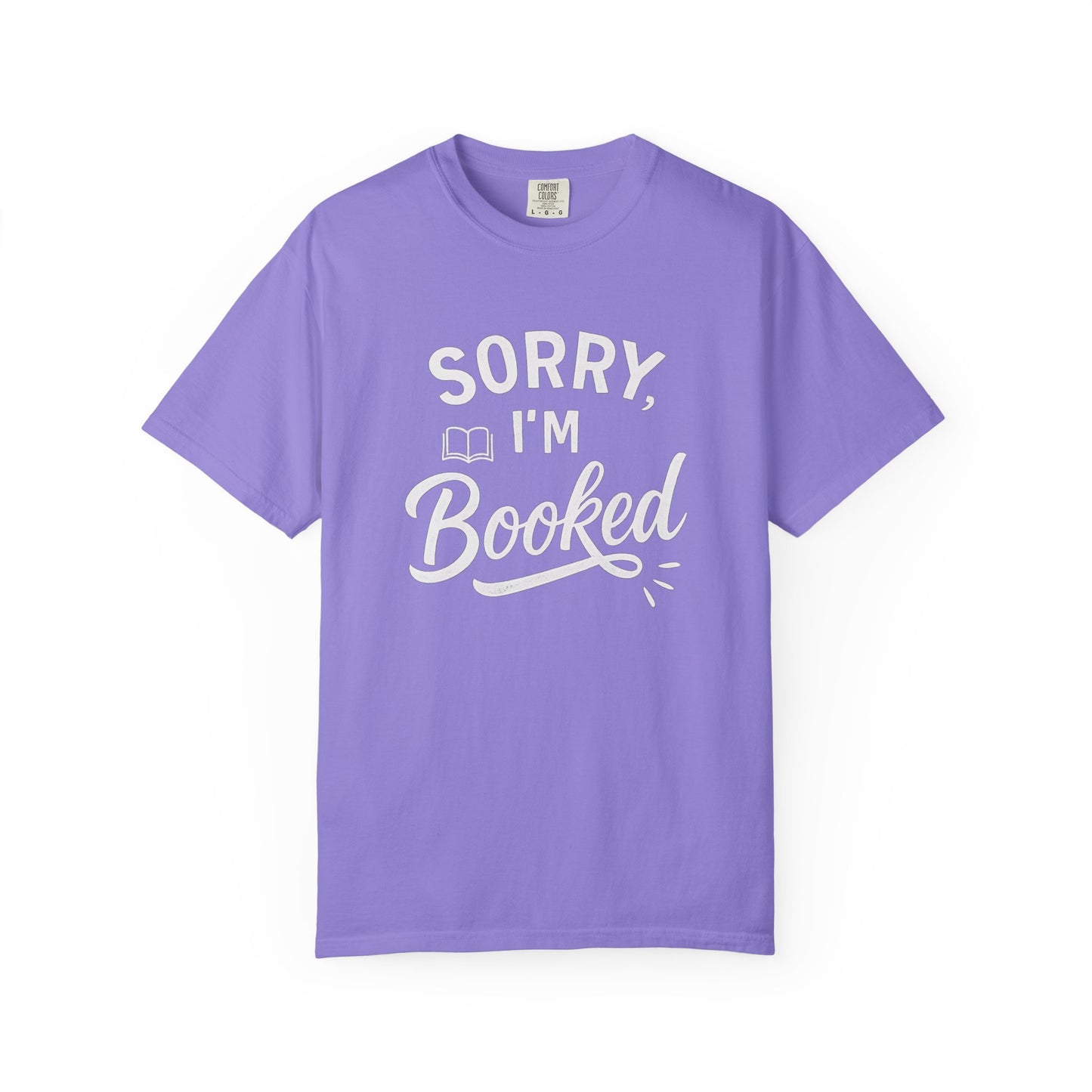 White Booked Tee