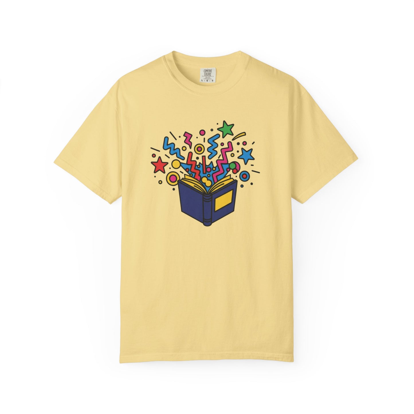 Bright 90's Book Tee