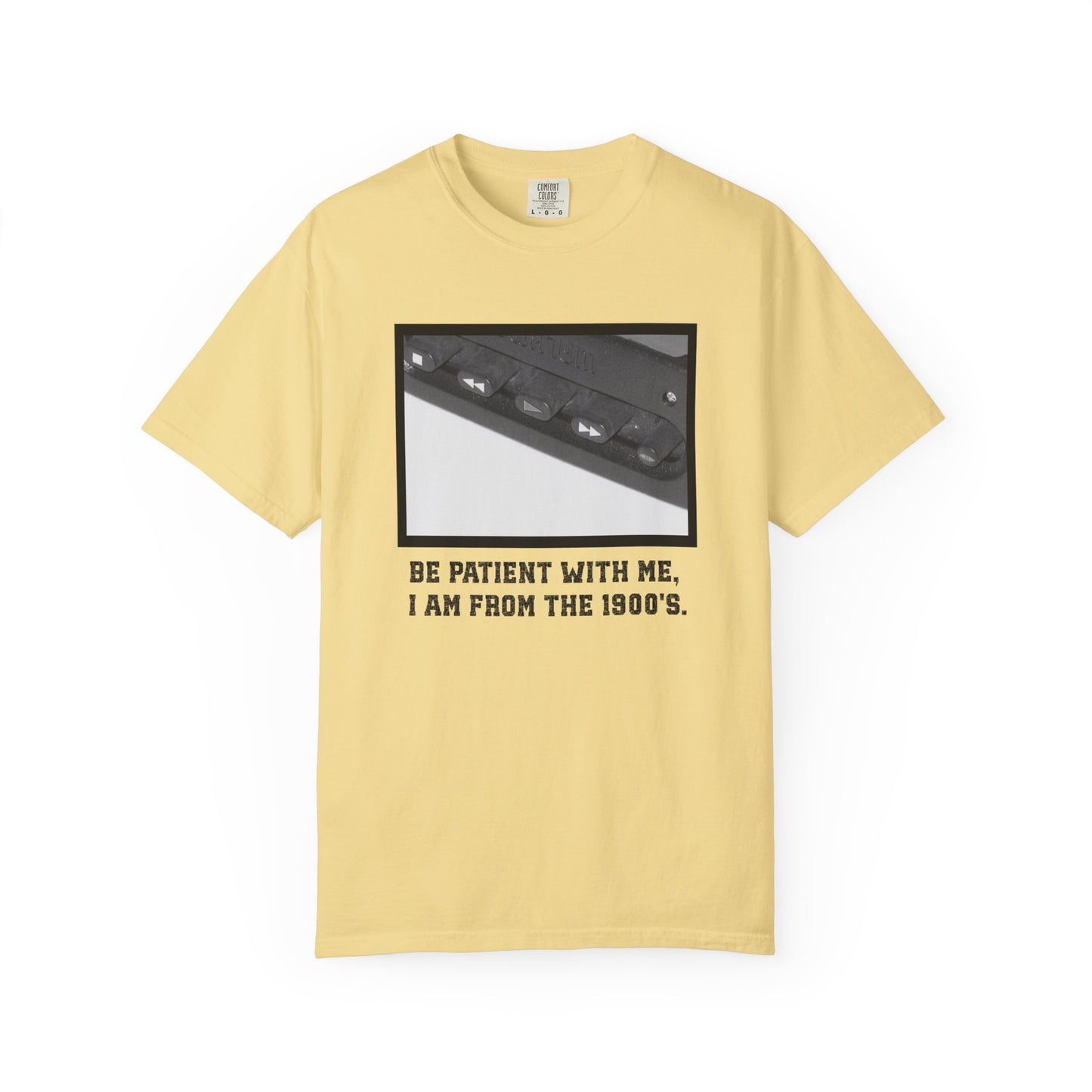 Be Patient Buttons Tee