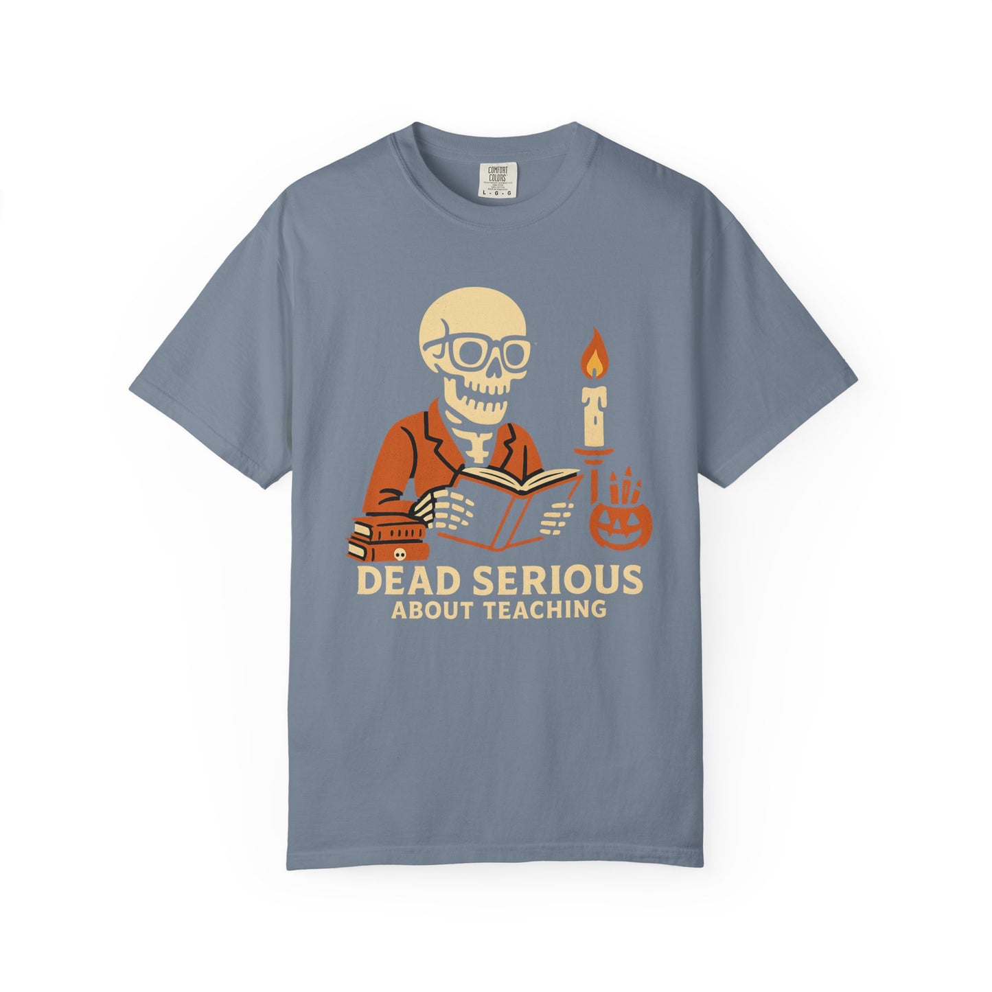 Skeleton Serious Halloween Tee