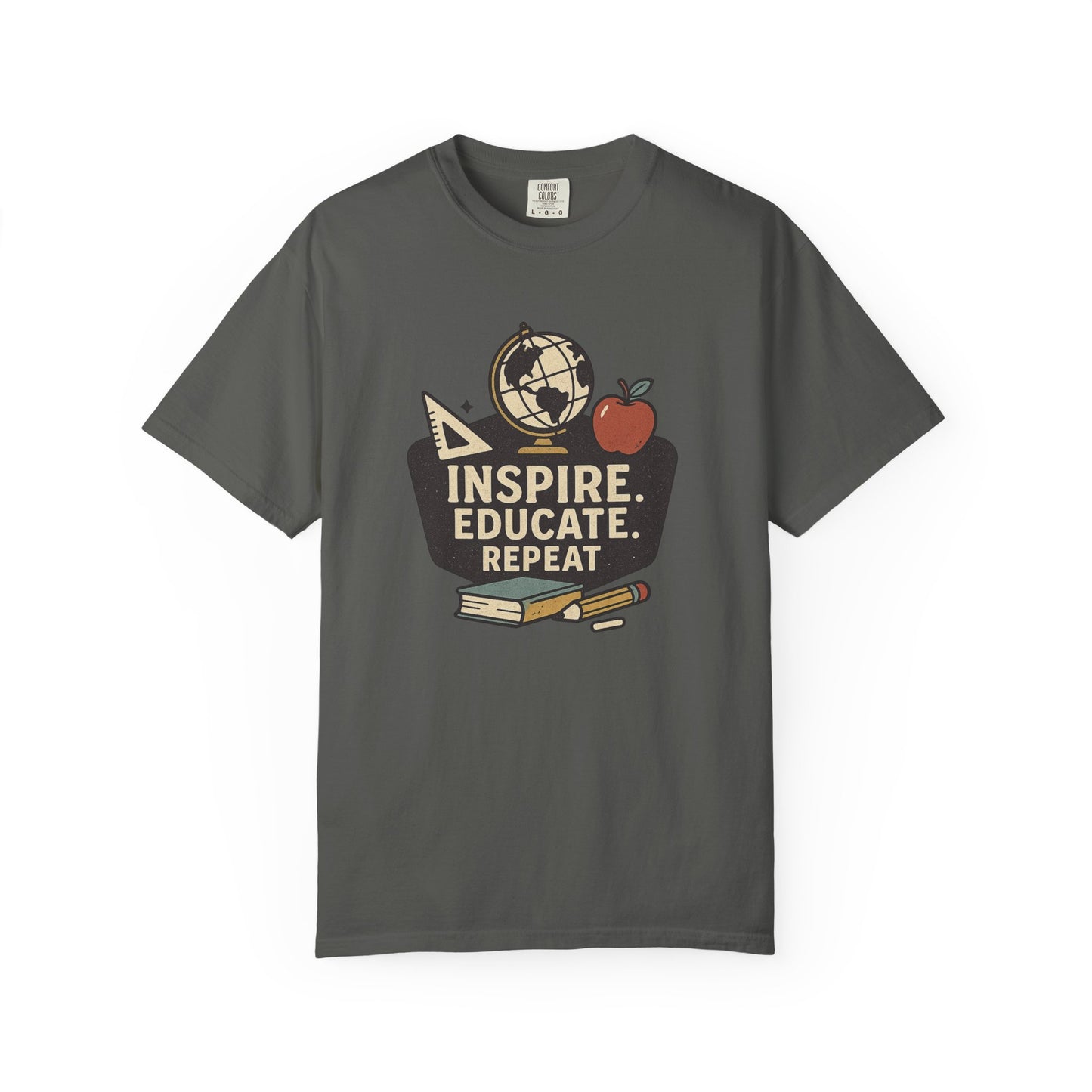 Inspire Educate Repeat Tee