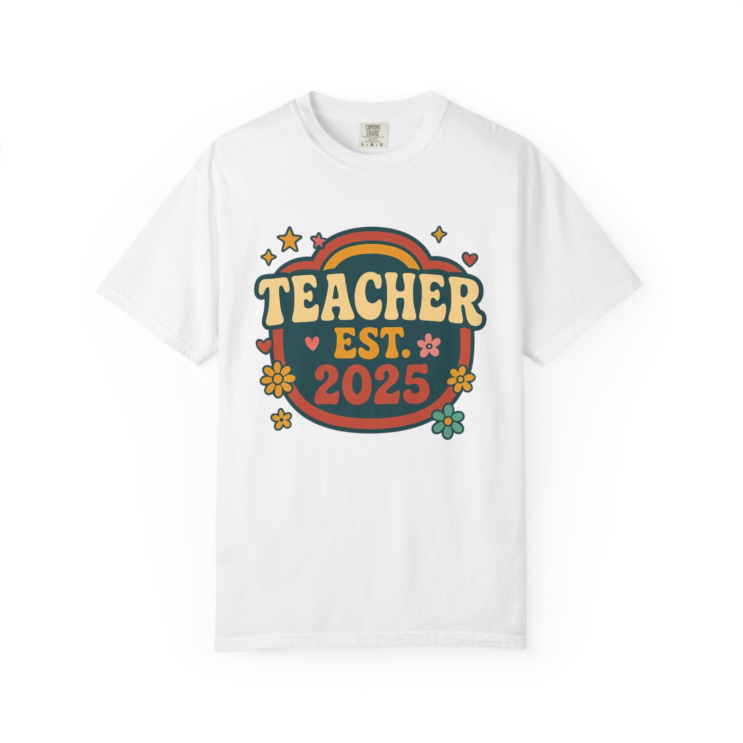 Teacher Retro EST. 2025 Tee