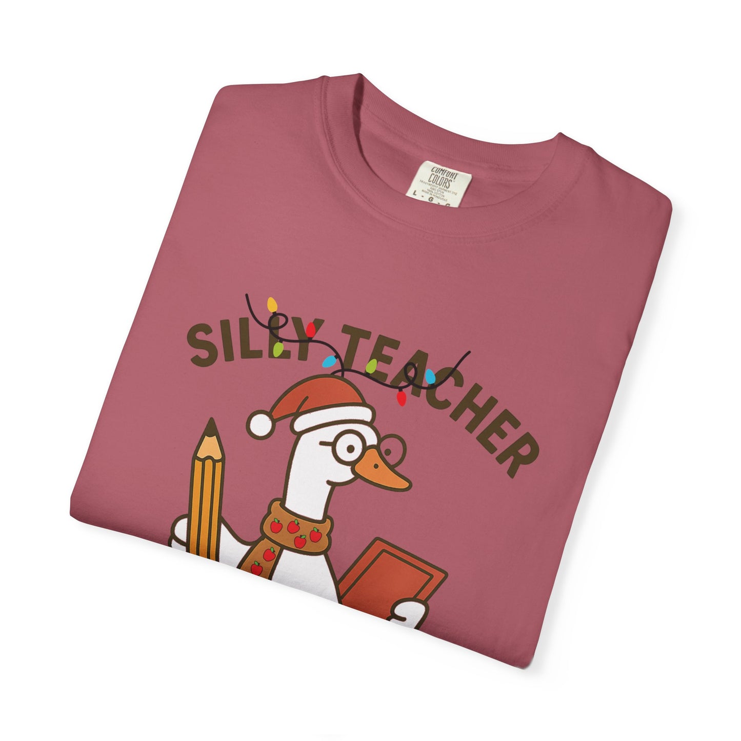 Goose Christmas Teacher Tee