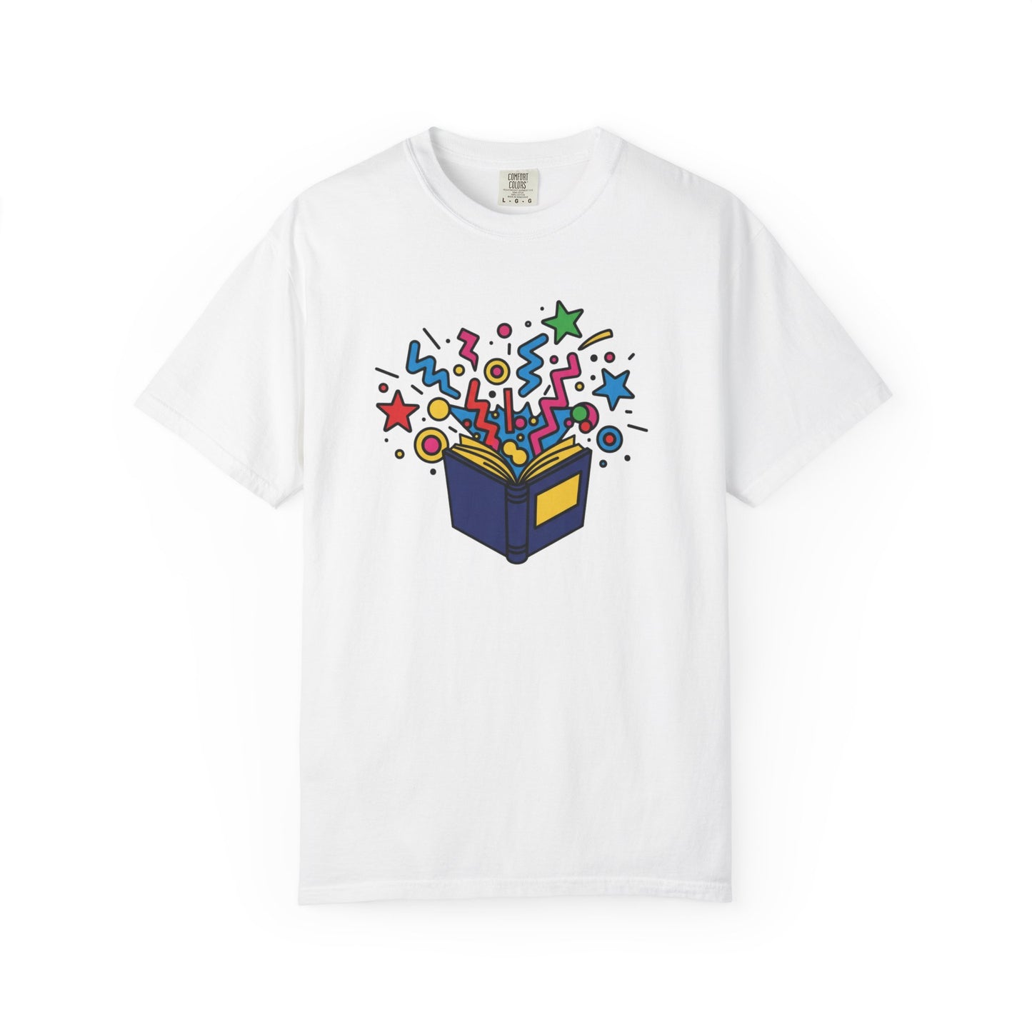 Bright 90's Book Tee