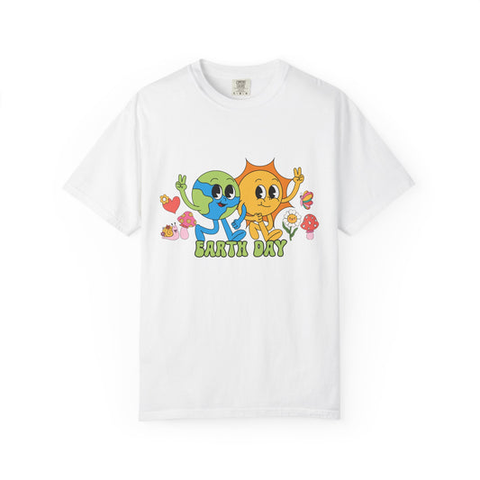 Earth Day Retro Sun Tee