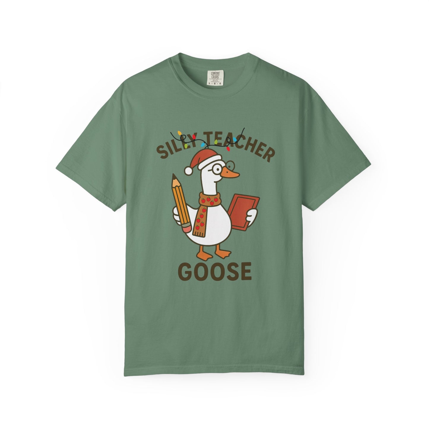 Goose Christmas Teacher Tee