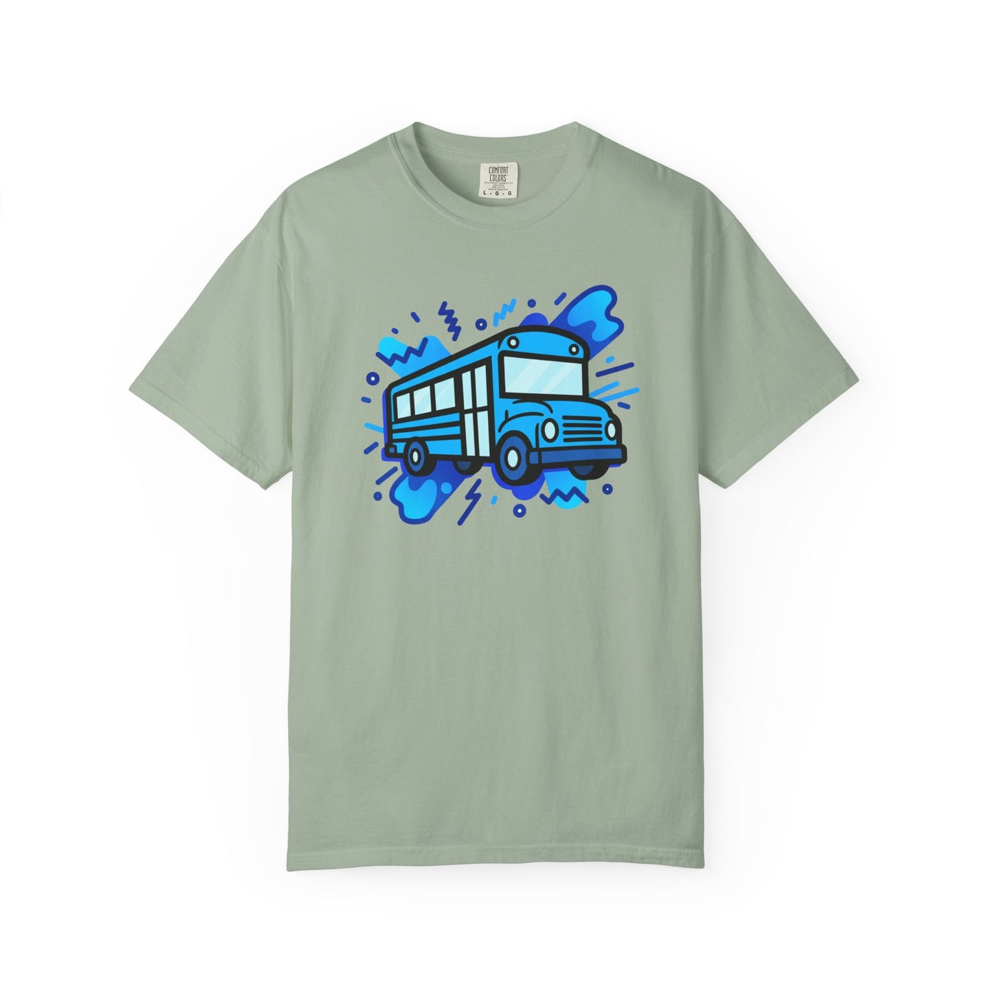 Blue Paint Bus Tee