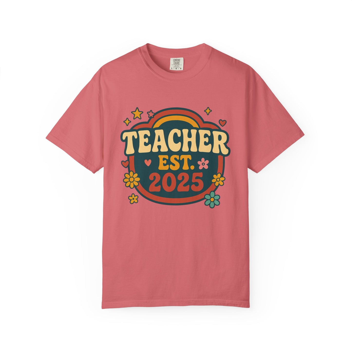 Teacher Retro EST. 2025 Tee