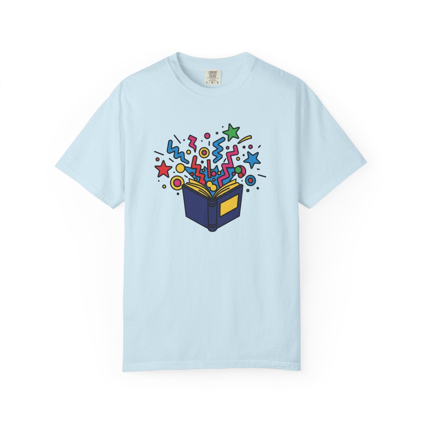 Bright 90's Book Tee