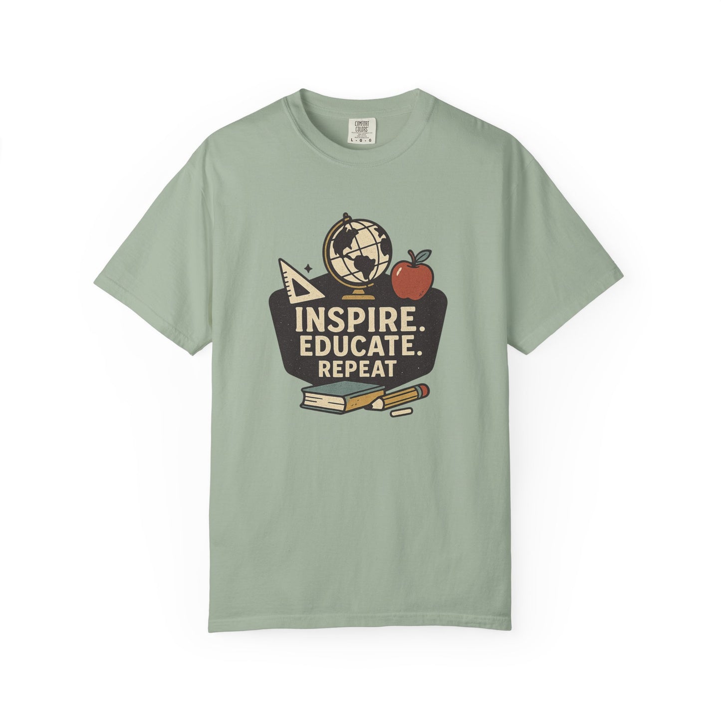 Inspire Educate Repeat Tee