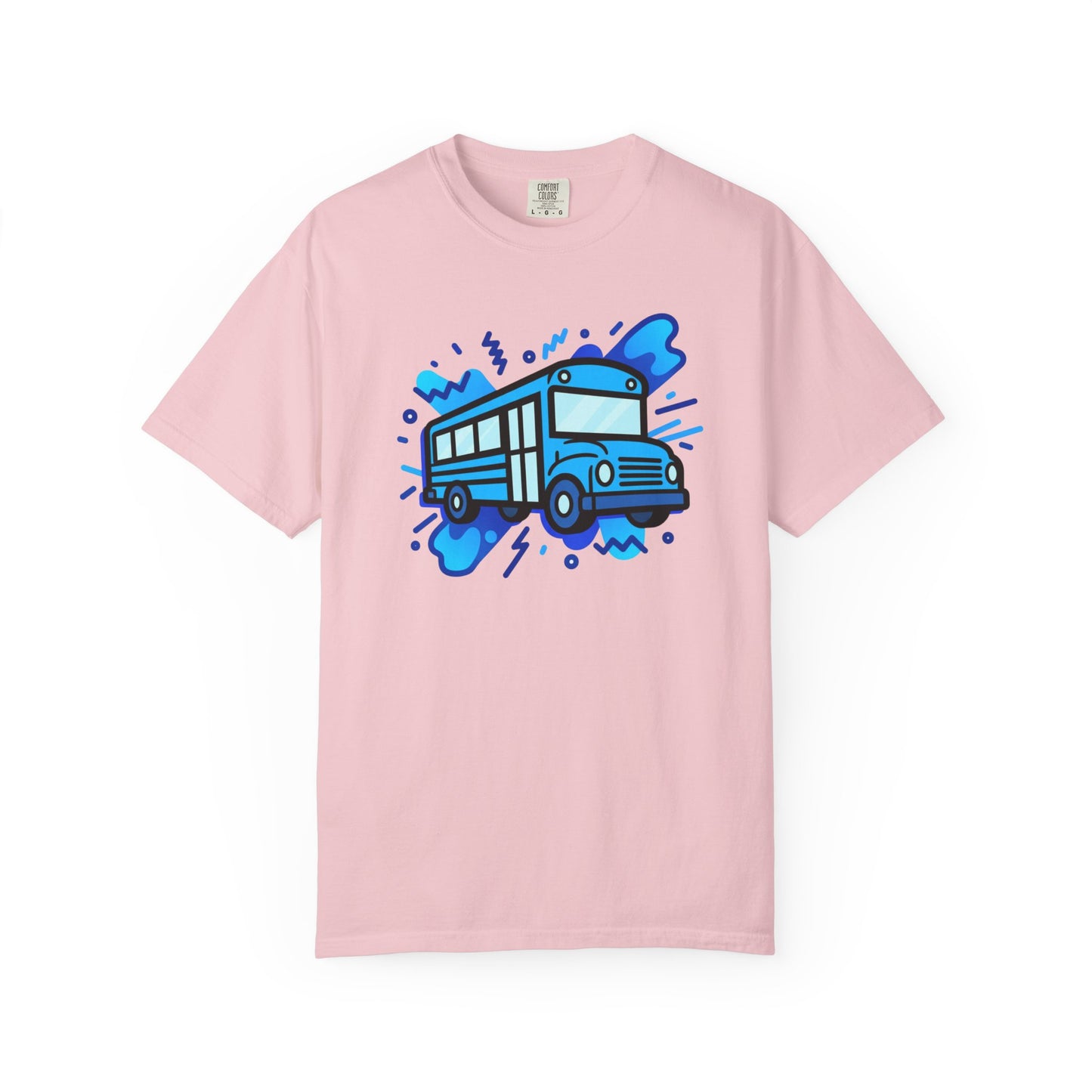 Blue Paint Bus Tee