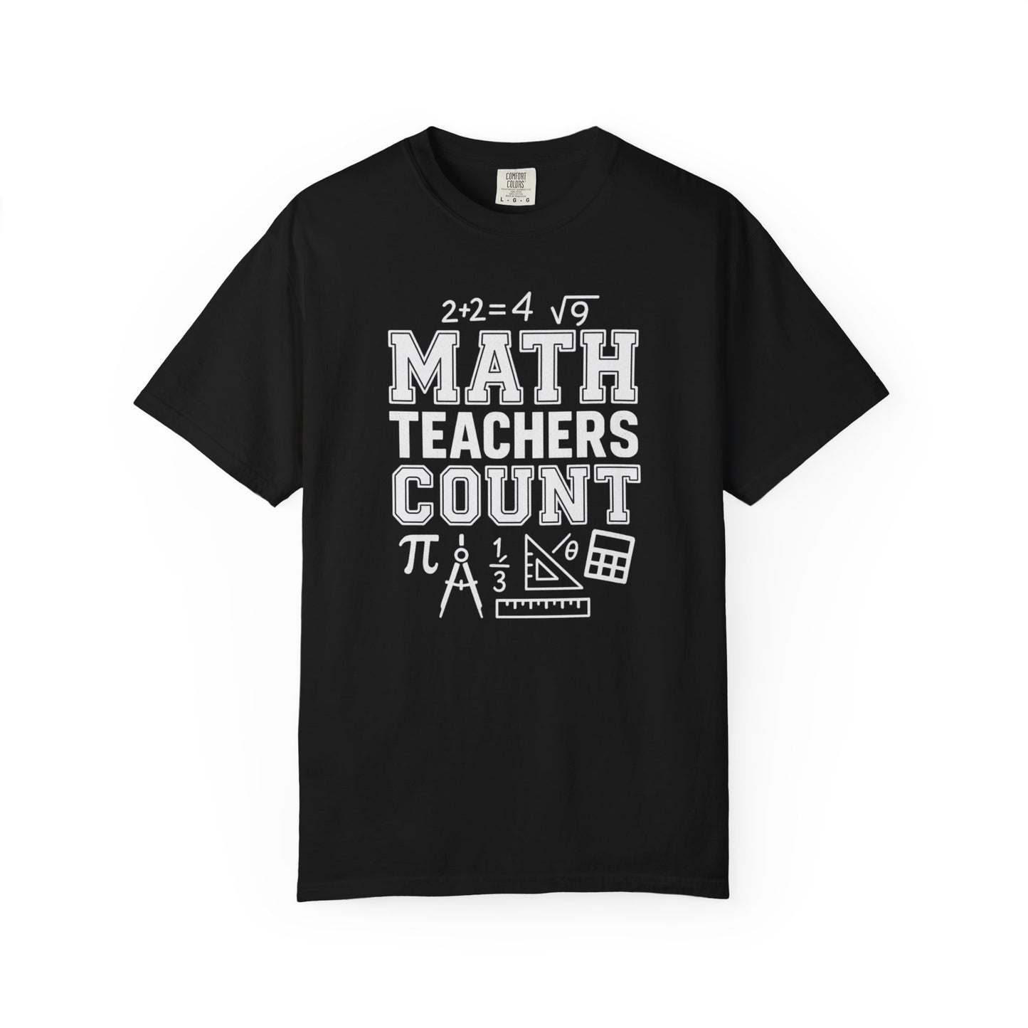 Math Teacher Count Tee