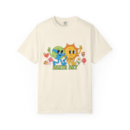 Earth Day Retro Sun Tee