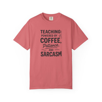 Teacher Coffee Sarcasm Tee