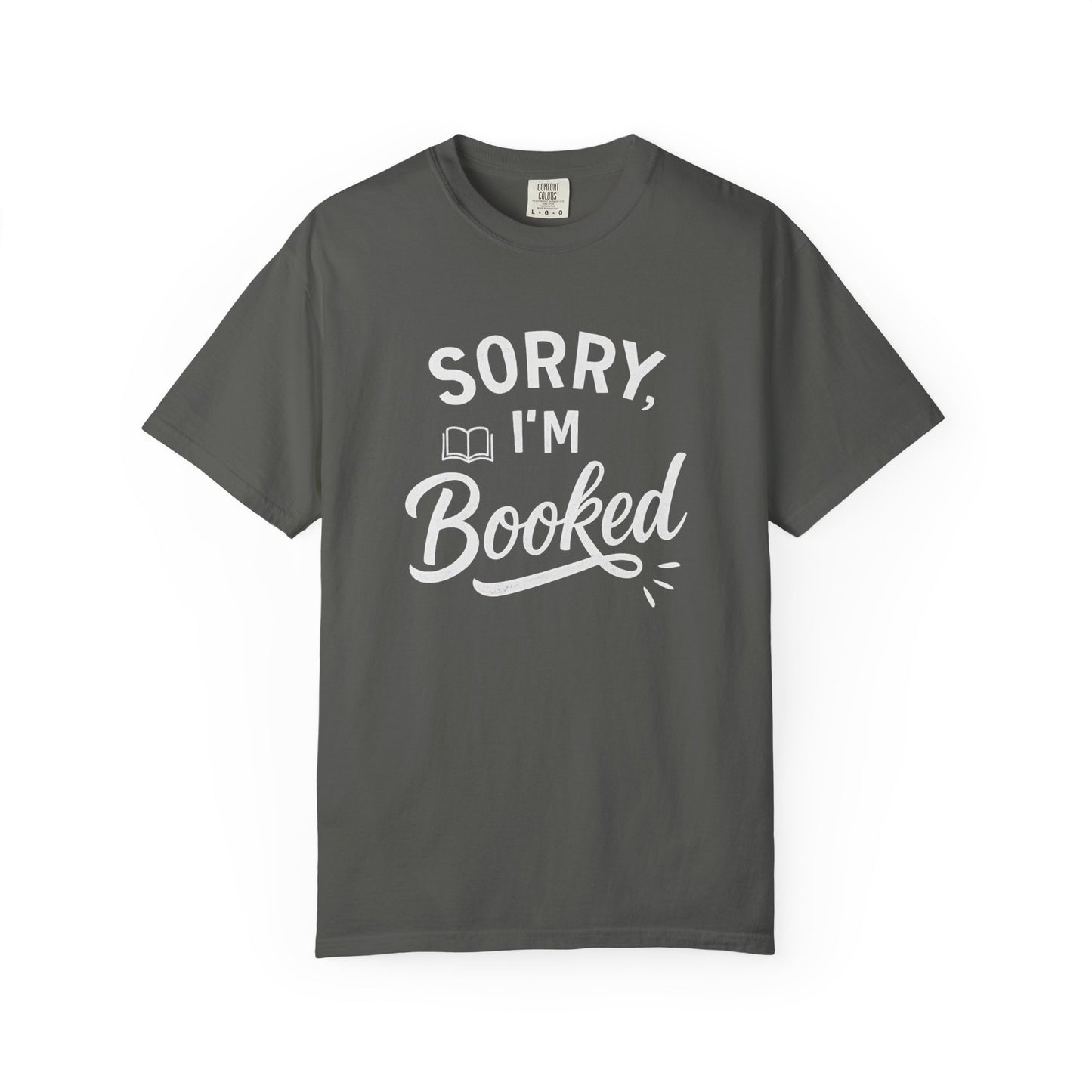 White Booked Tee