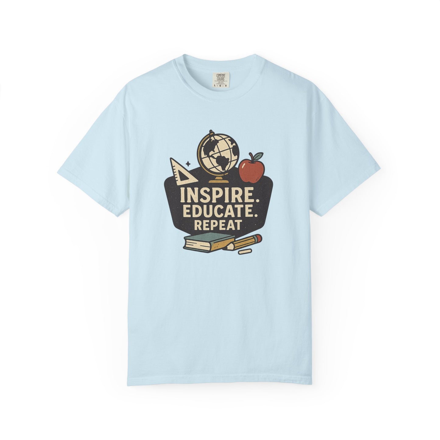 Inspire Educate Repeat Tee