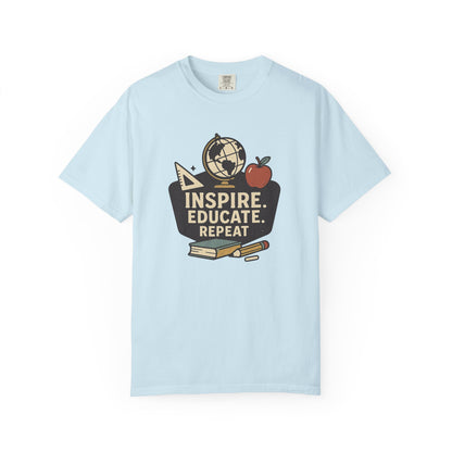 Inspire Educate Repeat Tee