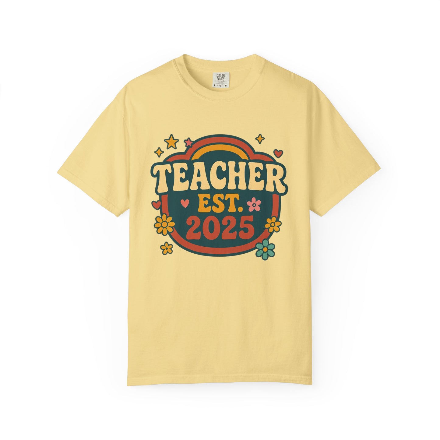 Teacher Retro EST. 2025 Tee