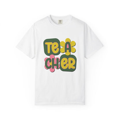 Flower TE A CH ER Tee