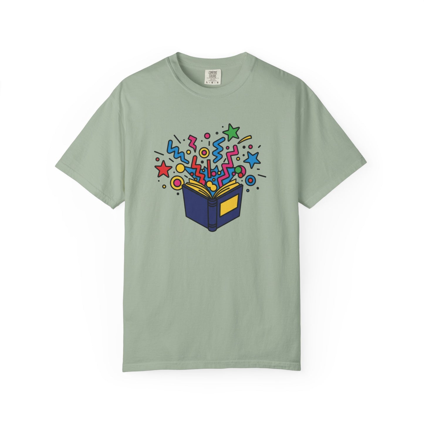 Bright 90's Book Tee