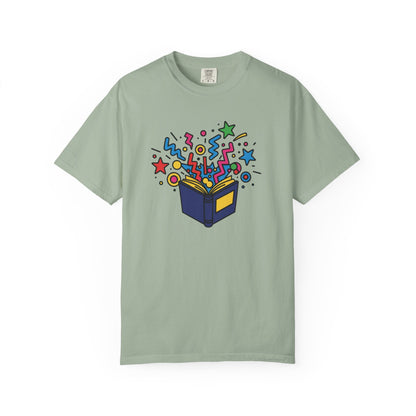 Bright 90's Book Tee