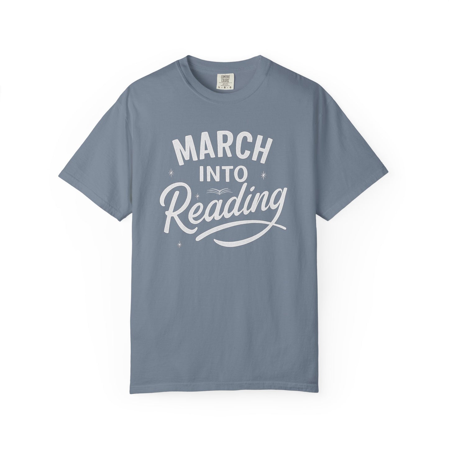 White March Reading Tee