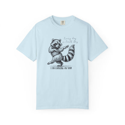 Earth Day Raccoon Tee
