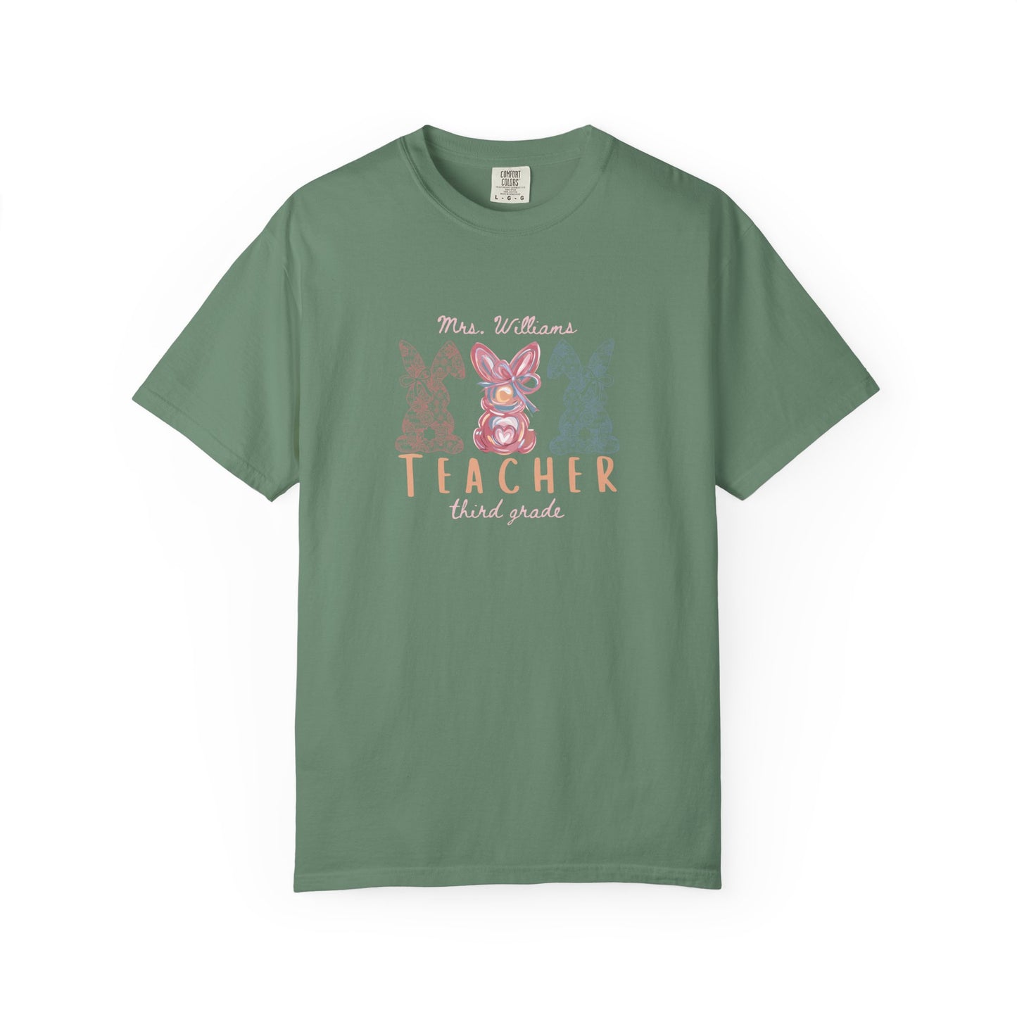 Personalized Lace Bunny Tee