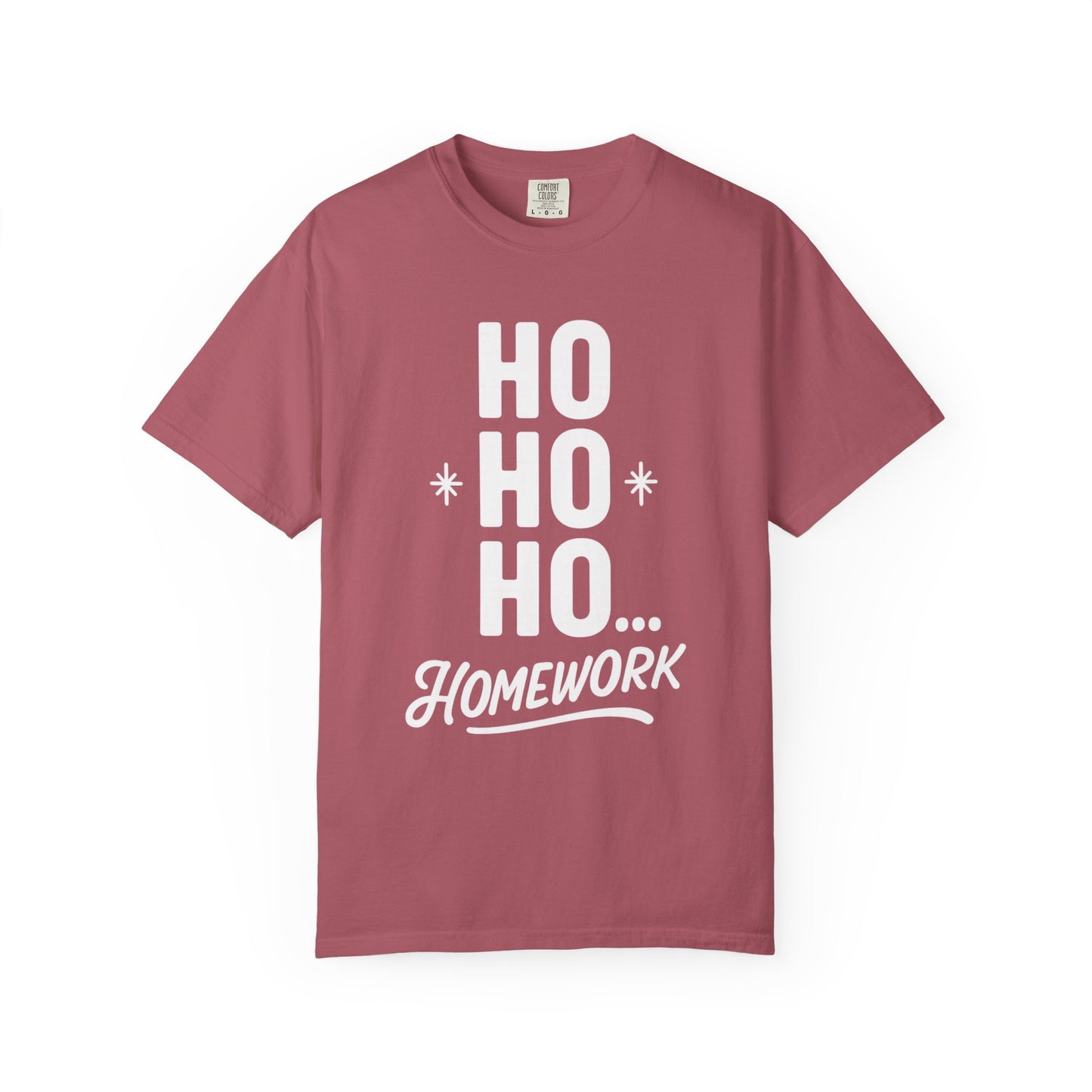 Ho Ho Ho Homework Tee