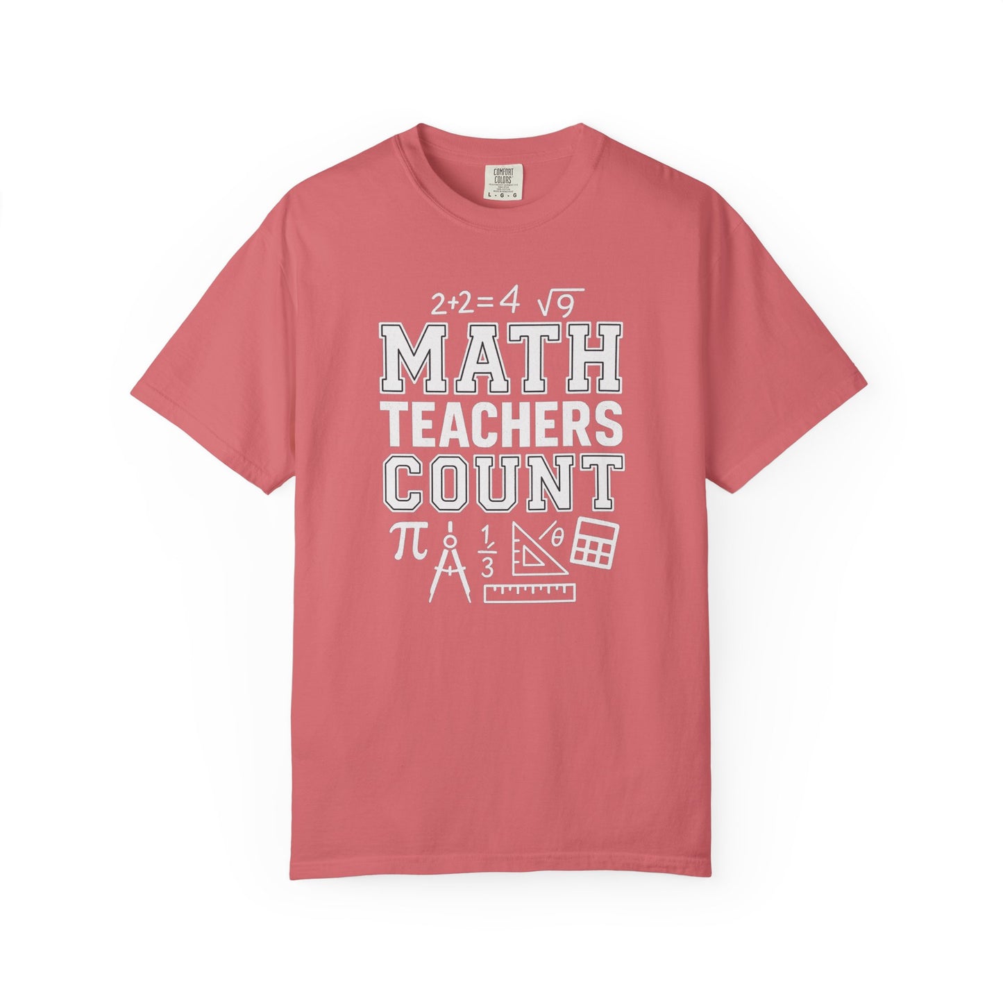 Math Teacher Count Tee