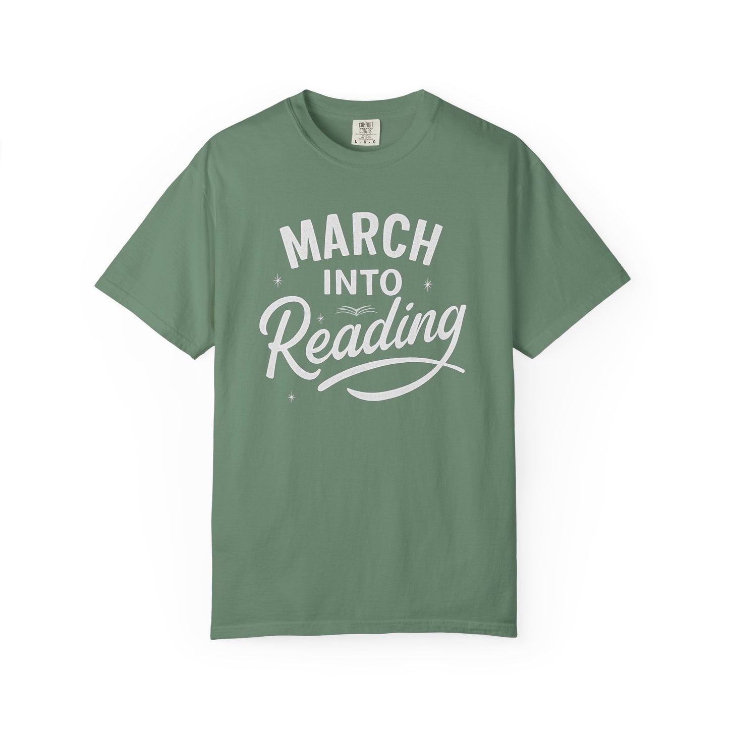 White March Reading Tee