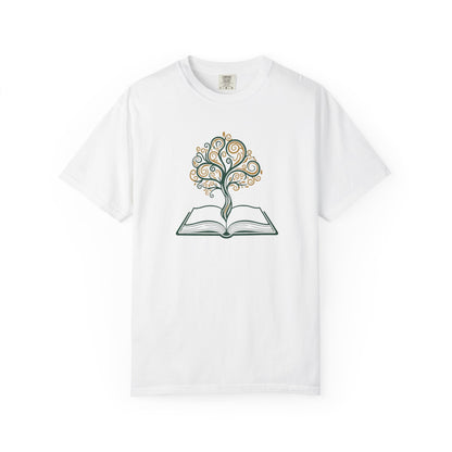 Tree In Book Tee