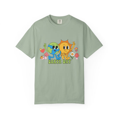 Earth Day Retro Sun Tee