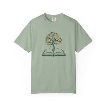 Tree In Book Tee