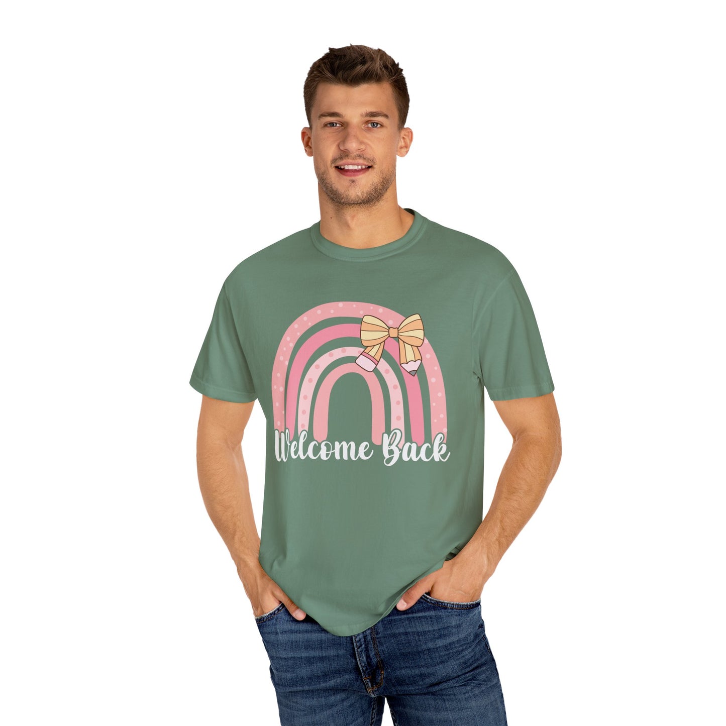 Rainbow Welcome Back Tee