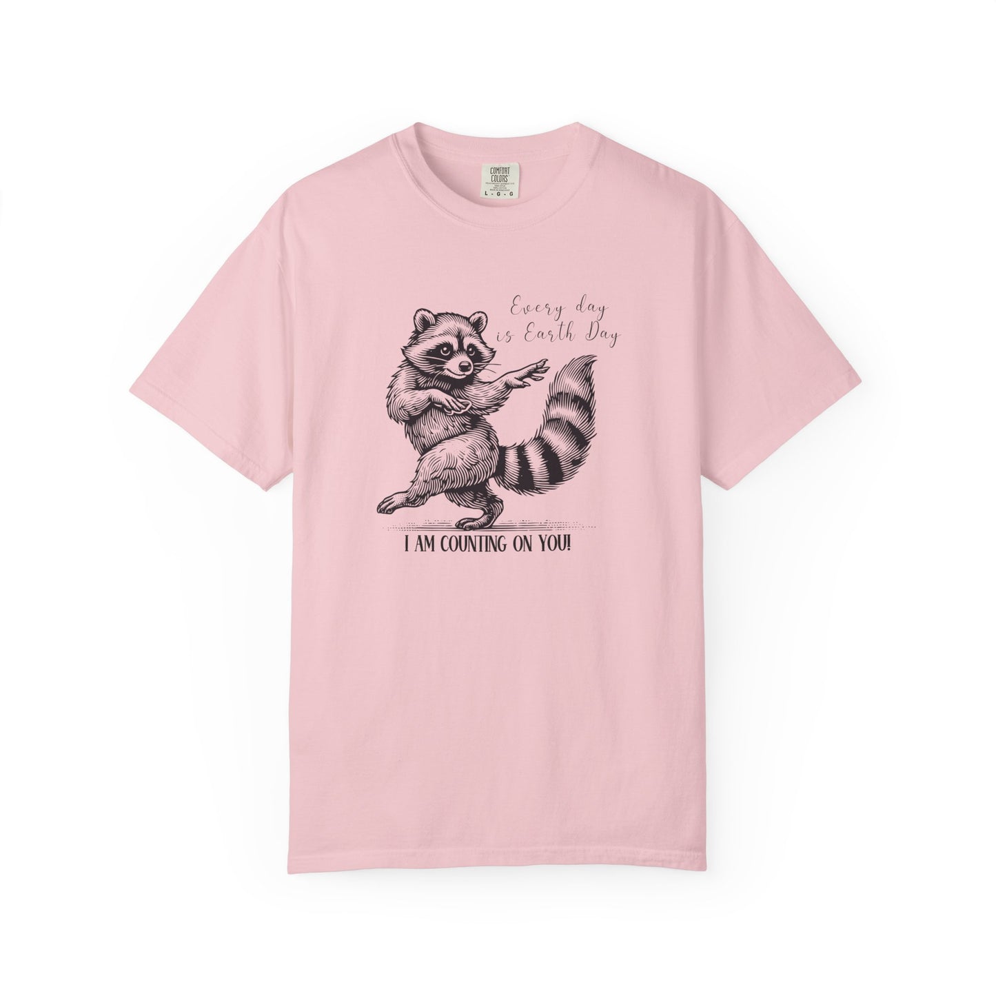 Earth Day Raccoon Tee