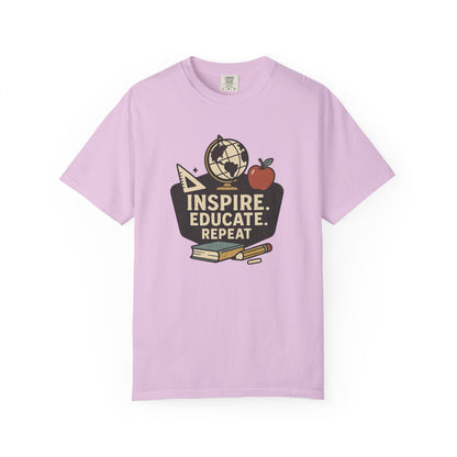 Inspire Educate Repeat Tee